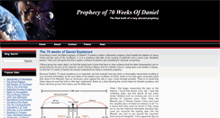 Desktop Screenshot of daniel70weeks.com